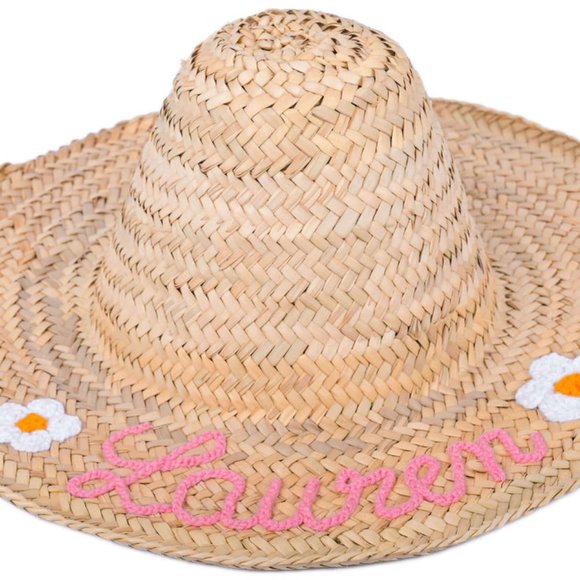 Personalized Straw Beach Hat main image 10